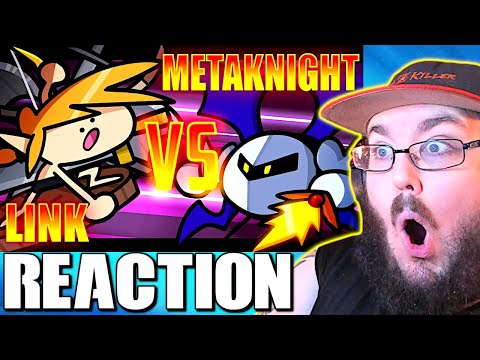 Speedrunner Link VS Brawl Meta Knight - SUBSCRIBER SPECIAL! (Flashing Lights Warning) 🧝🤺 REACTION!!!