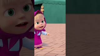 Пока никто не видел... дом исчез 🏚️🤫 #Shorts #машаимедведь #ВышеНеба #MashaandtheBear #kids #cartoon