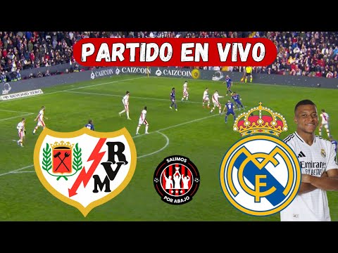 RAYO VALLECANO VS REAL MADRID [ PARTIDO EN DIRECTO ]🔥 JUEGA MBAPPE 🔥 FECHA 12 [ LIGA DE ESPAÑA ]