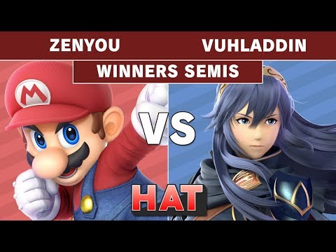 HAT 77 - Zenyou (Mario) Vs. Vuhladdin (Lucina) Winners Semis - Smash Ultimate