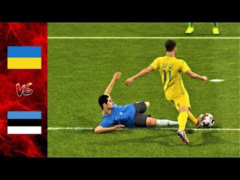 PES 2019 | Украина - Эстония | Ukraine vs Estonia