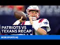 Patriots Mac Jones Leads Comeback over Texans Recap | CBS Sports HQ