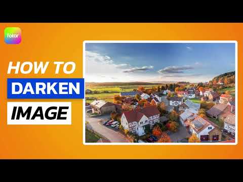 Darken Images in One Click with Free Dark Filter | Fotor