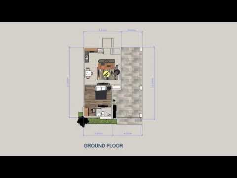 House design 48 square meter