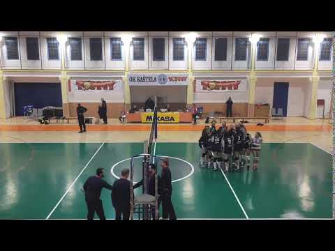 OK KAŠTELA - HAOK RIJEKA 3:0, MEČ LOPTA