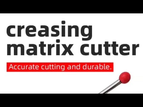 Creasing Matrix Cutting Machine