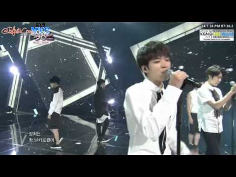 [PERF + DL LINK] 140718 Music Bank #인피니트 - 'Diamond'