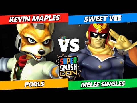 SSC 2022  - Kevin Maples (Fox) Vs. Sweet Vee (Falcon) Smash Melee Tournament
