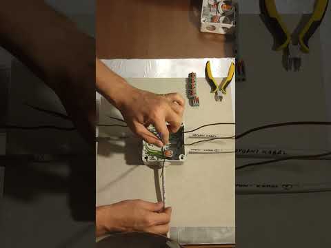 Serijski prekidač-Razvodna kutija-Elektro instalacije-Najjednostavniji način za spajanje