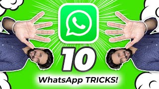 നിങ്ങൾക്കറിയാത്ത 10 Amazing WhatsApp Tricks ⚡!! 2021 Edition