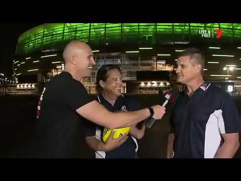 Allen & Glen Jakovich - The Front Bar - 2018 - Melbourne & West  Coast Eagles