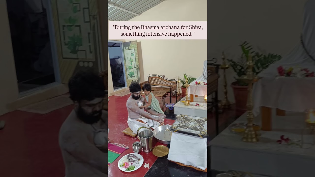 During the sadhana something intensive happened