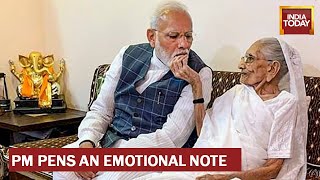 PM Modi's Mother Heeraba Passes Away: Here's A Report On The Bond That PM Shared With His Mother