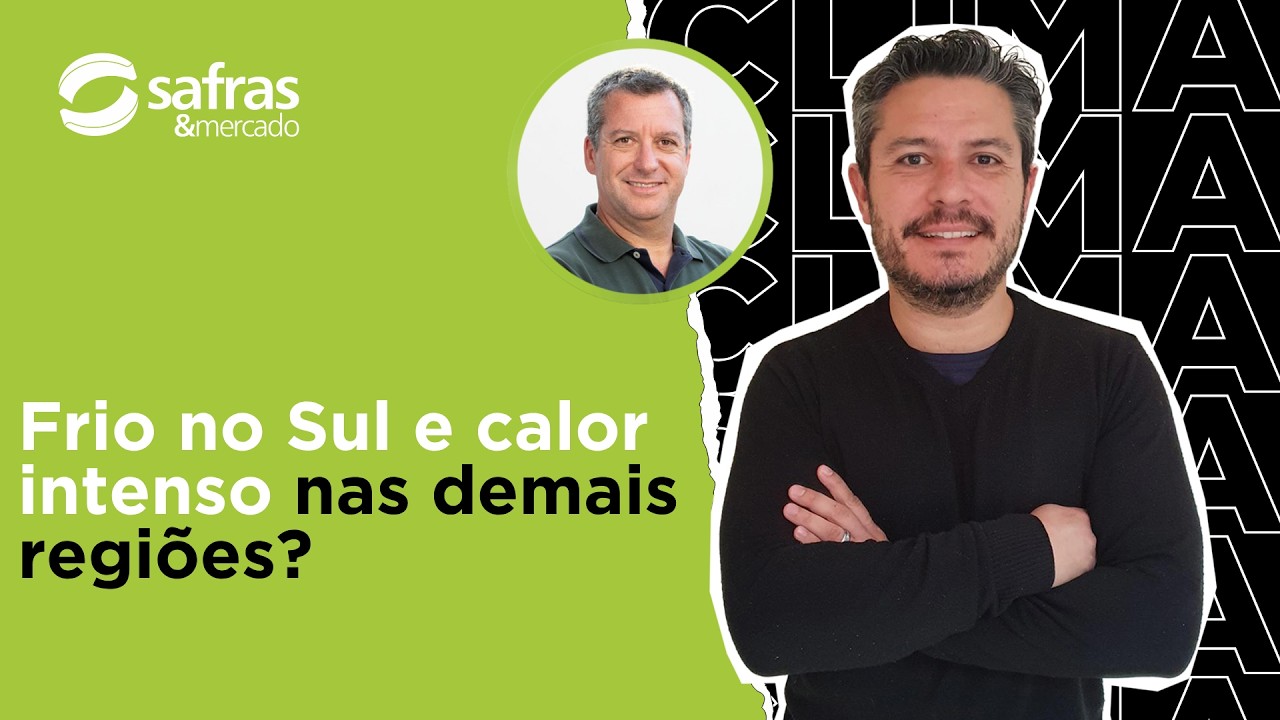 Frio vem com força no Sul, com demais regiões podendo ter muito calor - Clima na Semana