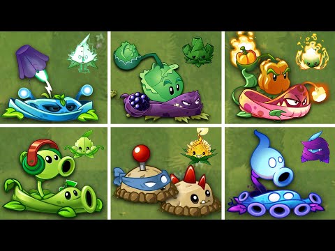 6 Team Plants & Vine & Mint Battlez - Who Will Win? Pvz 2 Team Plant vs Team Plant