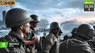 Correndo pela Praia na Normandia sob Ataque | Gameplay Ultra Realista | COD  RTX 5060 | DLSS 5