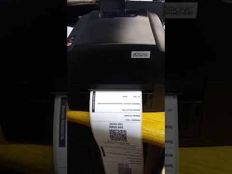 Etiqueta mercado envios con Axotronic AE4205