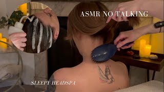 ASMR Real Person Head Spa for Deep Sleep 🌙 Relaxing Scalp Massage & Wa