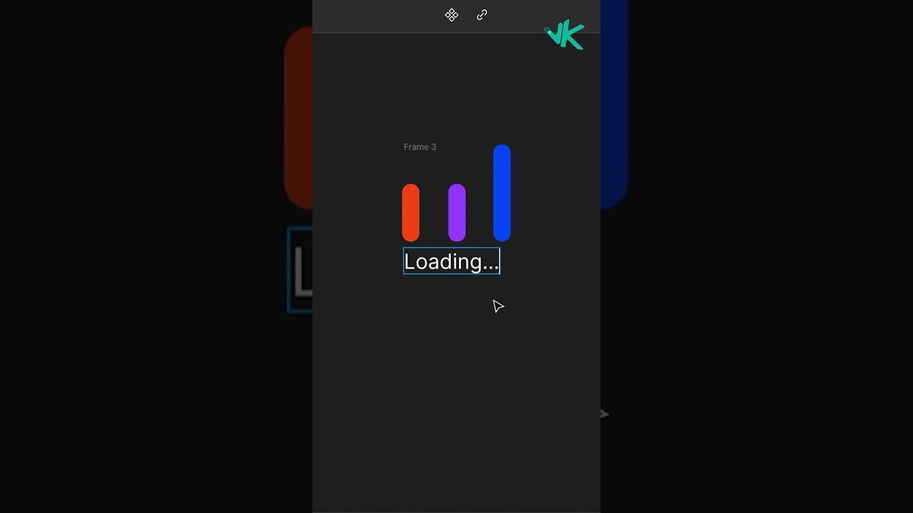 Cool Loading Animation 2 In FIMGA 😎 #figma #figmatutorial #uidesign #figmaanimation