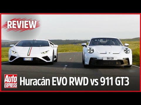 Porsche 911 GT3 vs Lamborghini Huracán EVO RWD: epic road and track test with Steve Sutcliffe