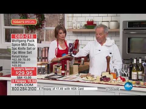 HSN | Chef Wolfgang Puck Holiday Gifts 12.11.2016 - 11 AM
