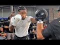 HASIM RAHMAN JR LOOKS TO BUST JAKE PAULS FACE WITH POWER JABS! SNEAK PEAK DAYS AWAY FROM FIGHT!
