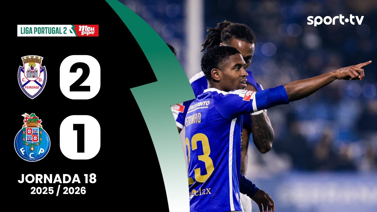 Feirense vs Porto B Highlights