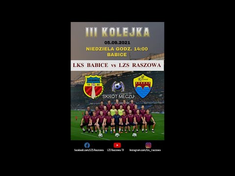 LKS Babice - LZS Raszowa - 1:2 (1:1) - skrót meczu - 05.09.2021 - A-KLASA