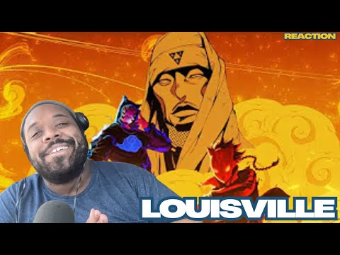 Freeze Corleone - Louisville | AMERICAN REACTS TO FRENCH RAP