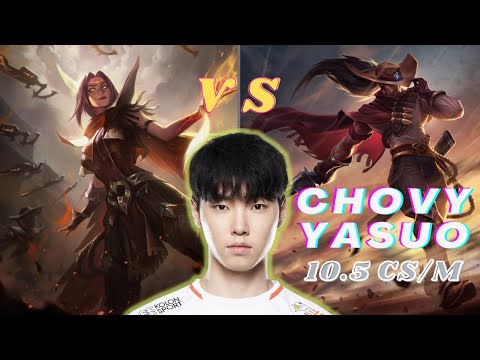 CHOVY YASUO DESTROYING EUW GRANDMASTER IRELIA MID (8/2/1) 10.5 CS/M