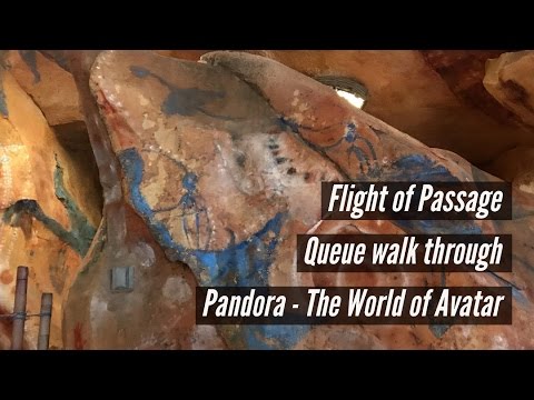 Flight of Passage ride queue - Pandora - The World of Avatar at Walt Disney World