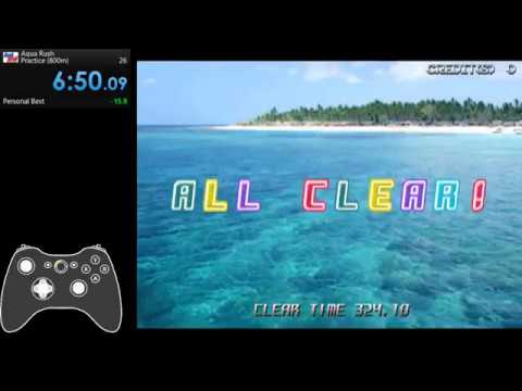 [ARC] Aqua Rush - Beginner (800m) in 6:50.09
