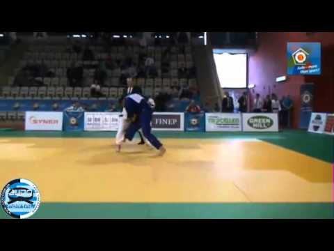 European Judo Open Men Prague 2014 Semifinal -66kg SHERSHAN Dzmitry (BLR) - ZAGRODNIK Pawel (POL)