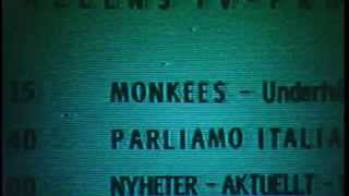 Parliamo Italiano och sportkvarten men först - Monkees!