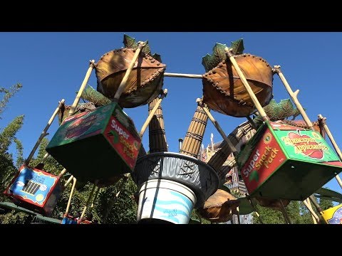 Flik's Flyers FULL POV Ride at Disney California Adventure, A Bug's Land, Disneyland Resort 2018