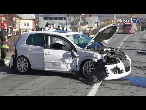 Jurnal MUSCEL TV 14.01.2022 Accident cu 4 victime  pe DN 73 în Valea Mare