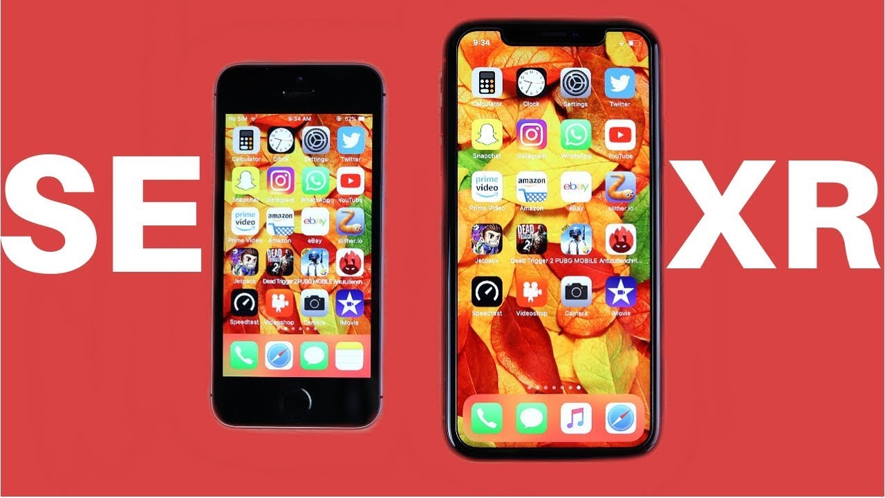 iPhone SE vs iPhone XR Speed Test!
