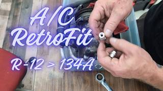 Mazda B-Series A/C Upgrade: R12 to R134a Retrofit Adapter Install