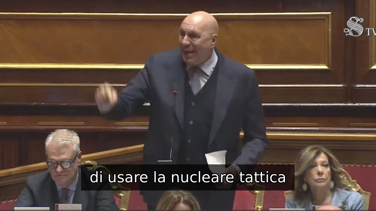 CROSETTO: "SITUAZIONE DRAMMATICA, SIAMO SULL'ORLO DELL'ABISSO"