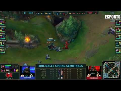 IMT vs TSM lol esports | Game 3 NALCS Playoff Semifinals Day 2 | Immortals vs Team SoloMid