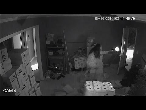 Brave Woman Fires Gun at Three Armed Burglars Who Entered Her Home