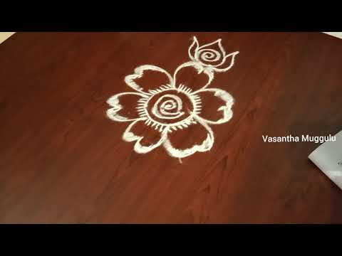డిజైన్ రంగోలి|ముగ్గులు|design muggulu|latest design muggulu|vasantha muggulu|muggulu|rangoli|mugulu
