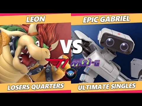 M-Kolosseum 4 Losers Quarters - LeoN (Bowser) Vs. Epic Gabriel (ROB) SSBU Smash Ultimate