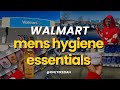 HYGIENE ESSENTIALS ALL MEN NEED FROM WALMART SHOPPING VLOG