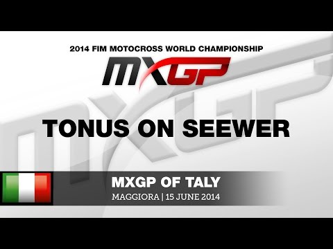 MXGP of Italy 2014 Tonus On Seewer - Motocross