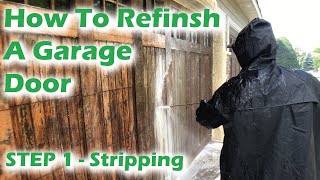 How to Strip a Garage Door for Refinishing