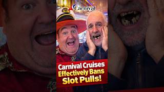 Carnival Cruises Effectively Bans Slot Pulls! #casino #slotpull