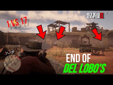 John Vs Del Lobo’s Gang | #rdr2