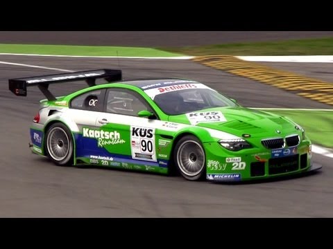 BMW Alpina B6 GT3 Sound In Action On Track