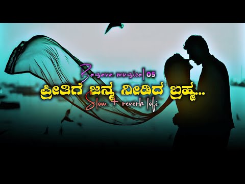 Preethige Janma needida brahma | kannada song | feel the Song | slove + reverb song